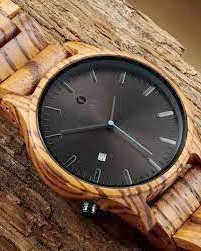 eco friendly watches: a watch made of wood